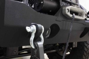 Jeep Gladiator JT Front Bumper - Fishbone Offroad - Mako Front - Black textured powder coat - `20-`27